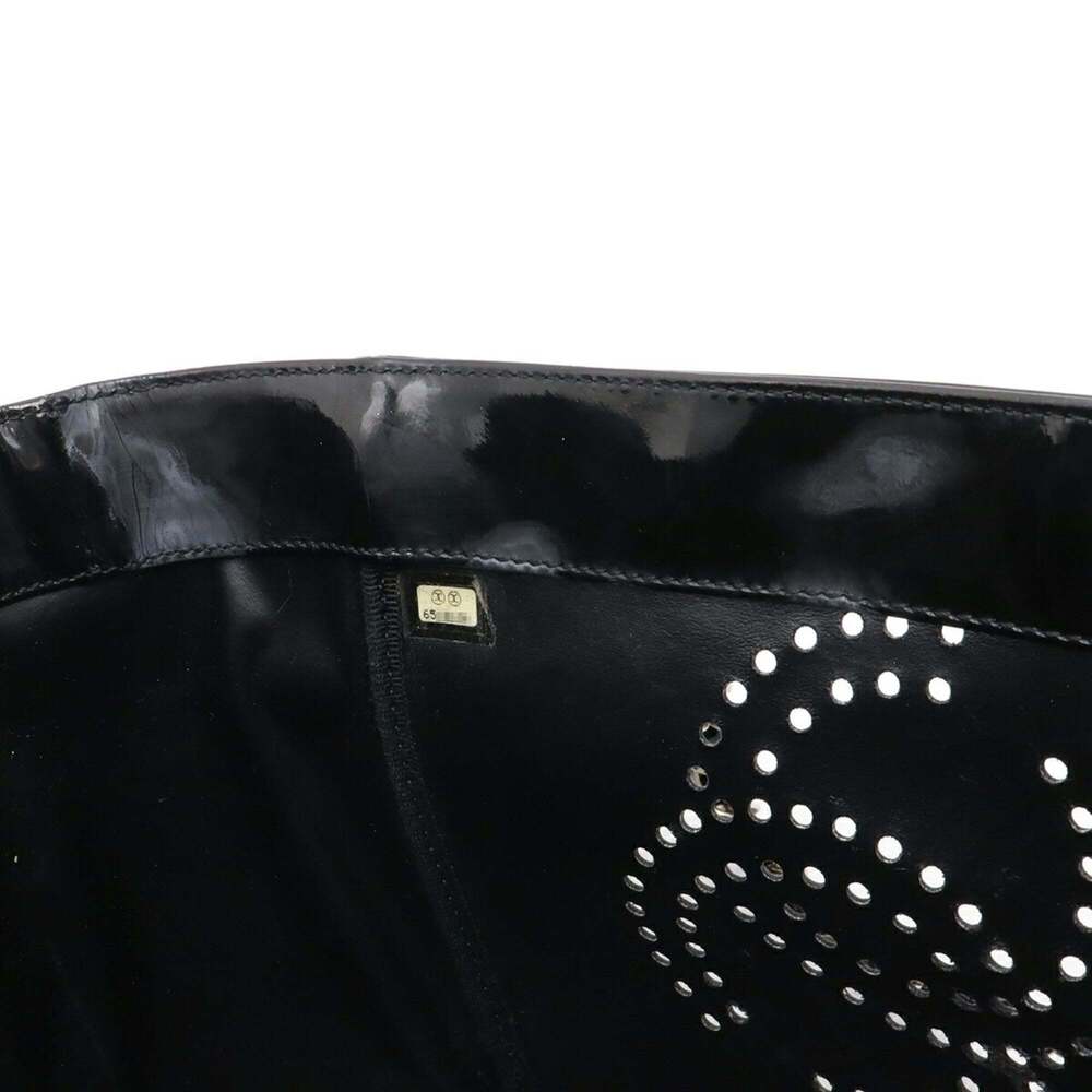 CHANEL Black Logo Shoulder Bag - Picture 9 of 10